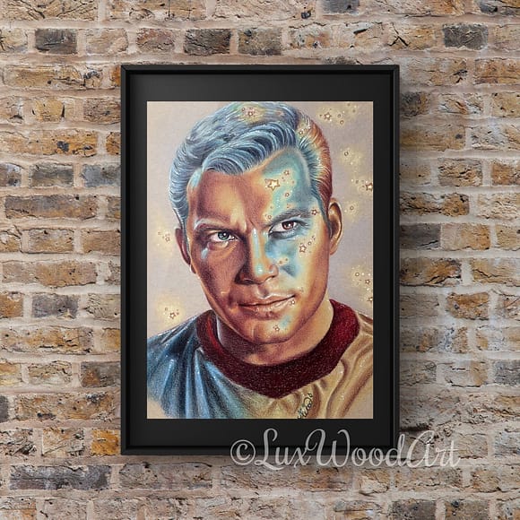 The Galaxy collection is here - Captain Kirk portrait - Star Trek fanart