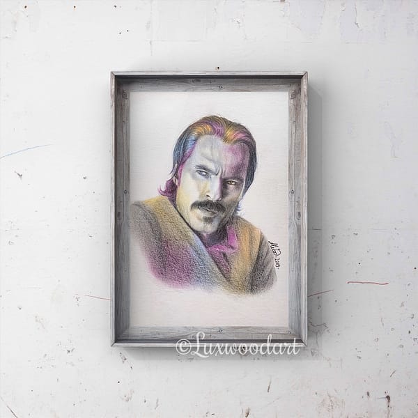 Doc Holliday portrait 3 - Tim Rozon - wynonna earp fanart