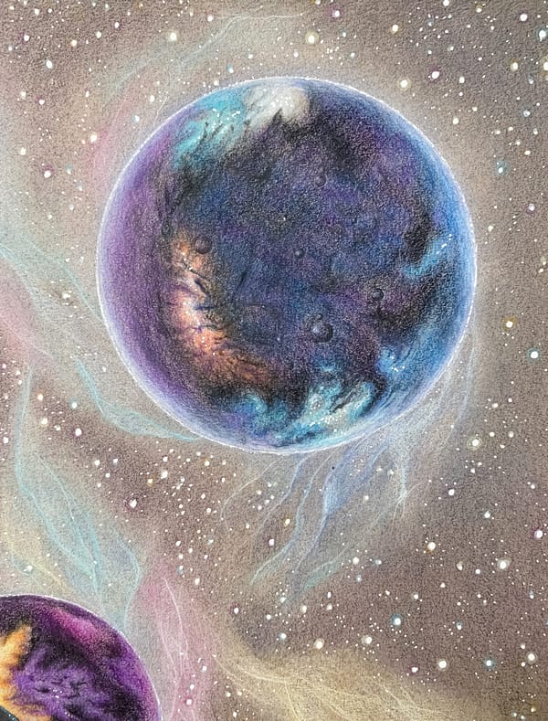 in-between worlds - Original illustration - Star Trek Fanart